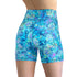 Spacefish Army Turtle Tie Dye Shorts