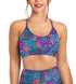 Spacefish Army Coral Kaleidoscope Bikini Sports Bra Hybrid