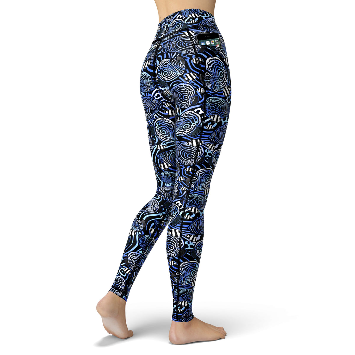 Spacefish Army Angelhypno Leggins