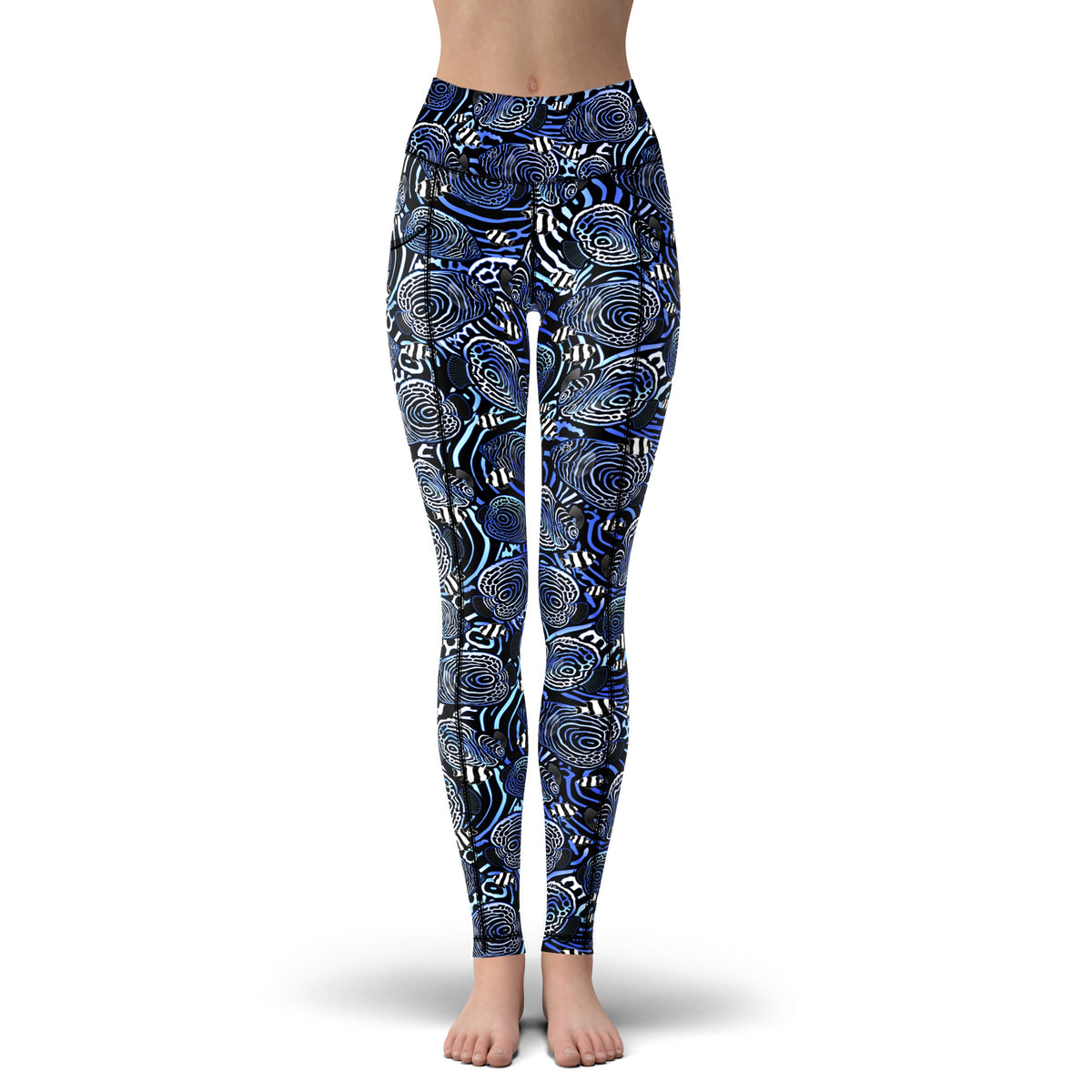 Spacefish Army Angelhypno Leggins