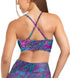 Spacefish Army Coral Kaleidoscope Bikini Sports Bra Hybrid