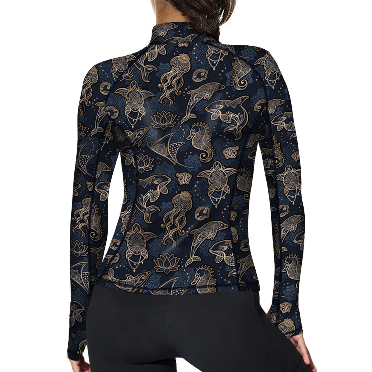 Spacefish Army Ocnmandala Rashguard Jacket